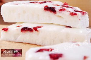 网红水塔糕技术配方教程早餐酒酿蒸米糕特色小吃制作教程创业摆摊