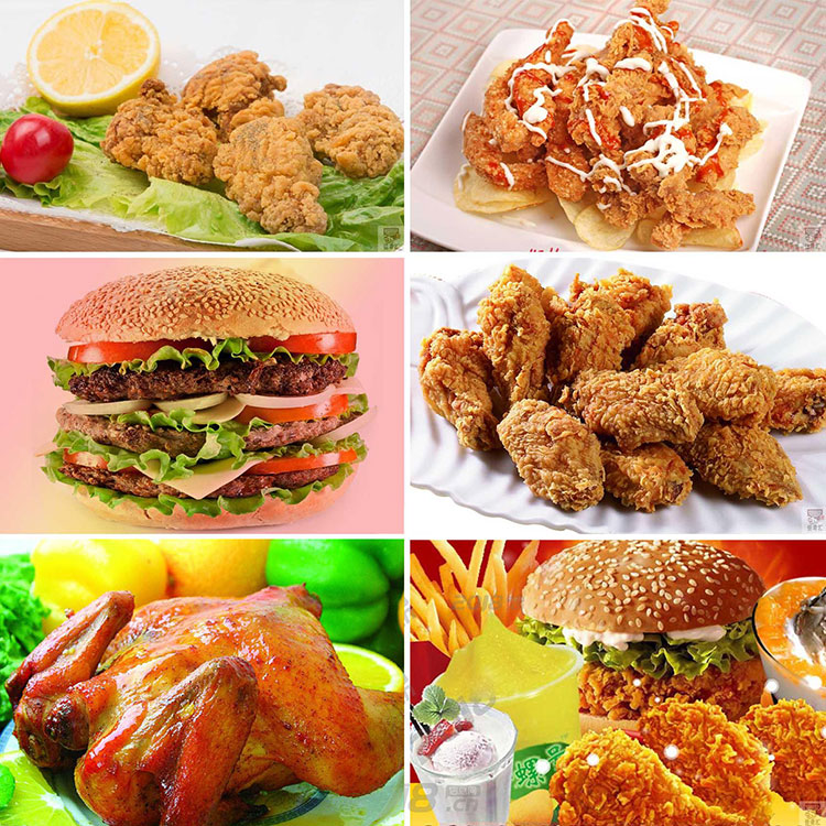 炸鸡汉堡技术配方教程香辣鸡腿堡炸鸡鸡块鸡排制作技术教程商用插图1