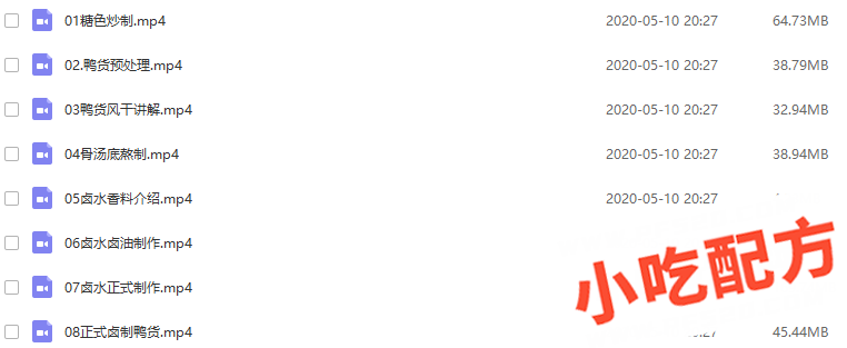 鸭货,鸭脖,黑鸭的做法和制作过程，正宗技术培训教程配方教学视频插图1