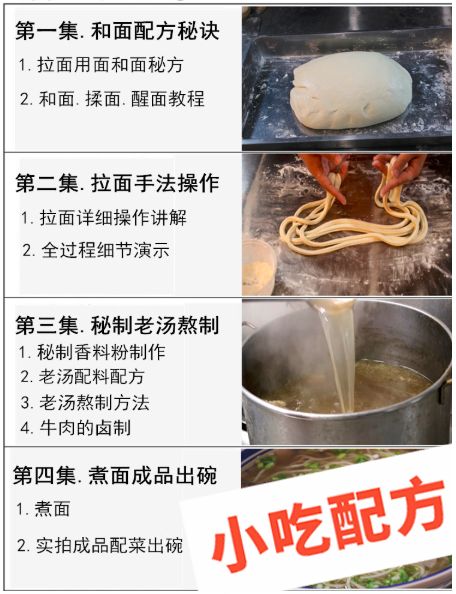 兰州拉面的做法和制作教程，正宗技术培训教程配方教学视频,李先生,襄阳牛肉面插图1
