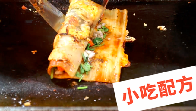 烤冷面的做法和制作教程，正宗技术培训教程配方教学视频插图2