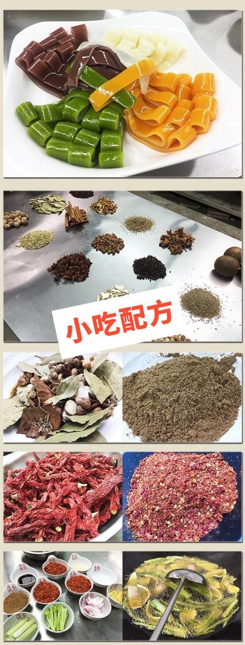 彩色凉皮的做法视频及配料配方大全，正宗技术培训教学教程插图2