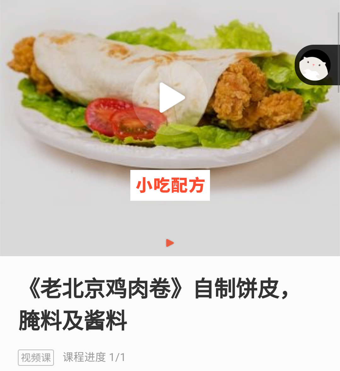 大振小吃35套小吃技术【视频教程】插图2