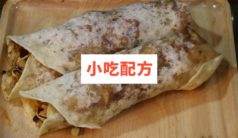 卤肉卷技术配方视频教学资料 小吃技术联盟配方资料插图1