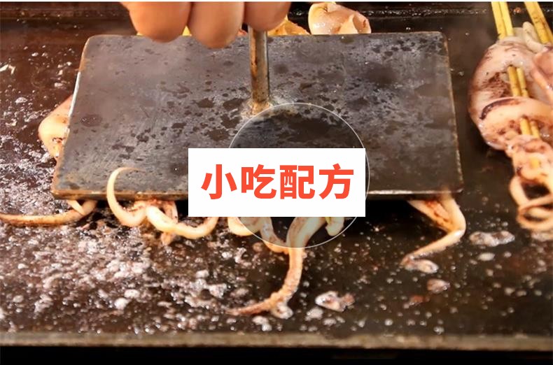 铁板鱿鱼技术配方视频教学资料 小吃技术联盟配方资料插图2