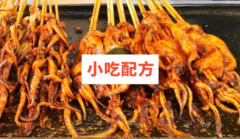 铁板鱿鱼技术配方视频教学资料 小吃技术联盟配方资料插图6