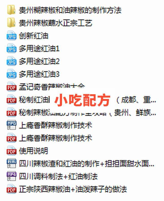 多种秘制辣椒油红油配方集锦插图1 多种秘制辣椒油红油配方集锦插图1