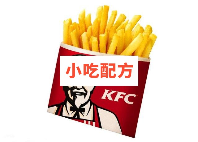 KFC肯德基系列技术配方揭秘 肯德基视频教程 薯条汉堡炸鸡技术插图