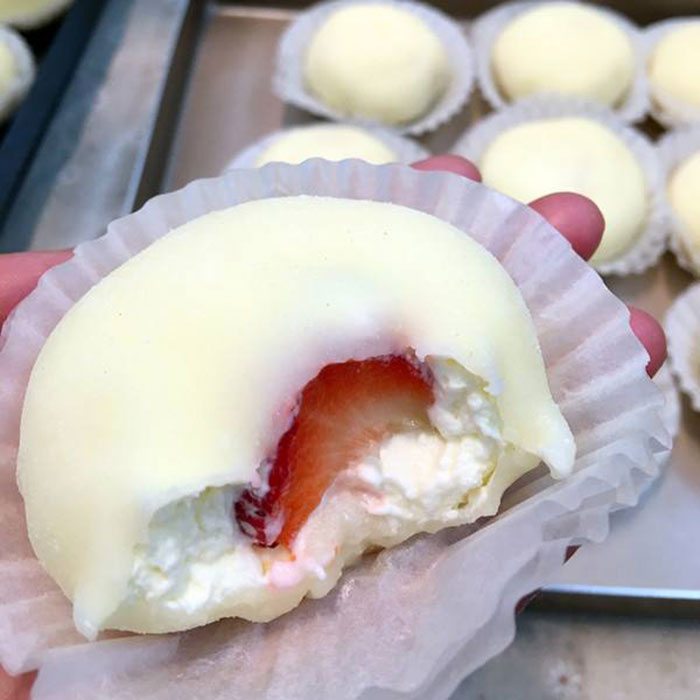 网红私房雪媚娘技术配方教程蛋糕冰淇淋流心制作技术视频教学商用插图3