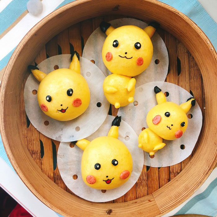 果蔬卡通馒头技术配方教程彩色包子揉面和面制作配方技术教程商用插图3