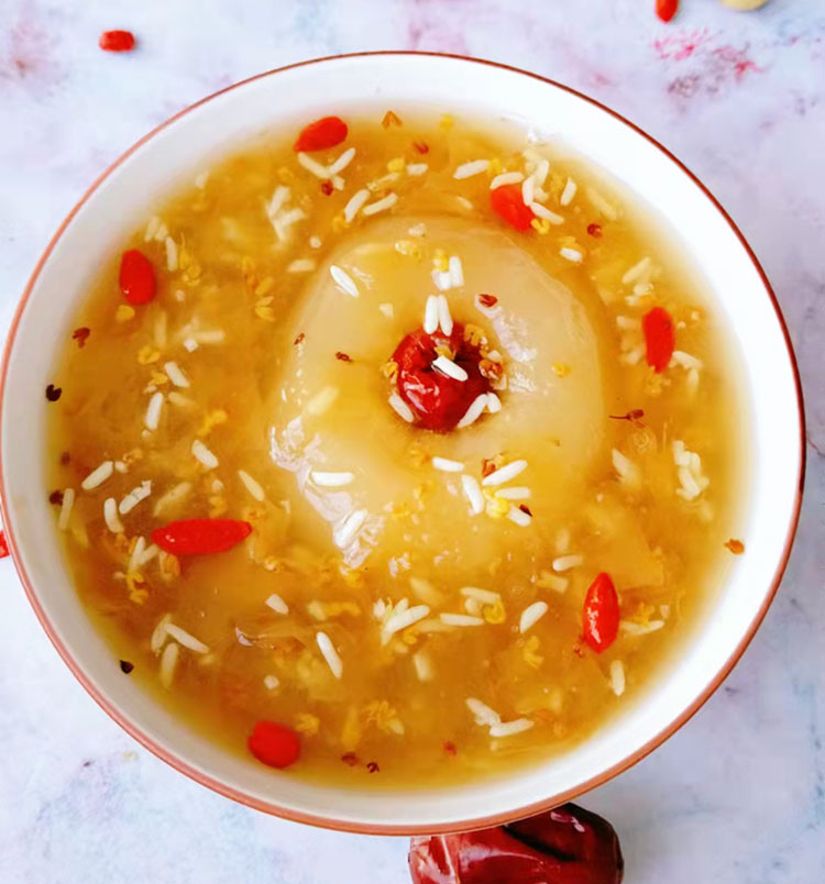 冰糖烤梨技术配方教程滋补甜品烤水果特色小吃制作技术配方教程商用插图3