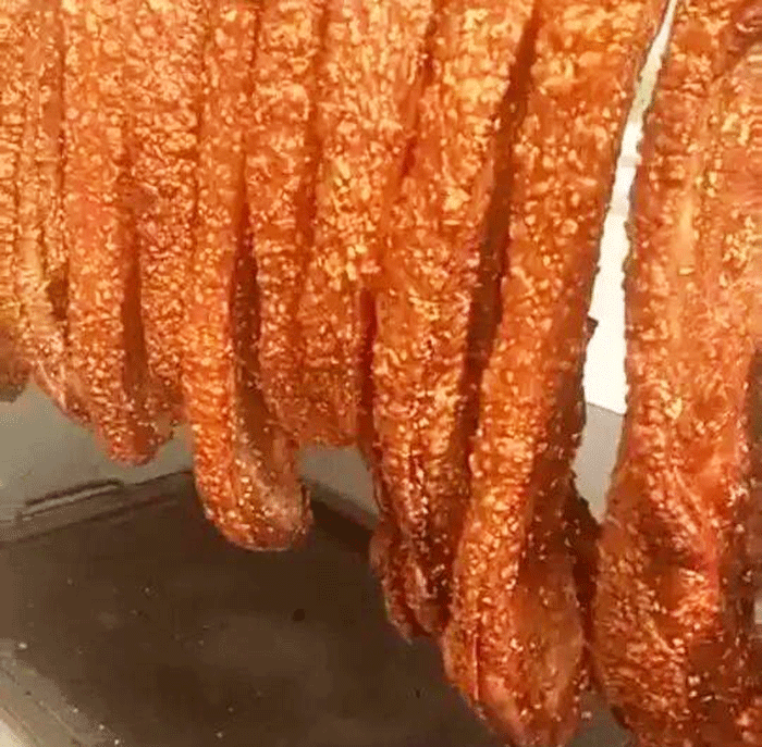 网红小吃黄金脆皮烤五花肉技术配方教程烤肉技术教程大全商用插图4