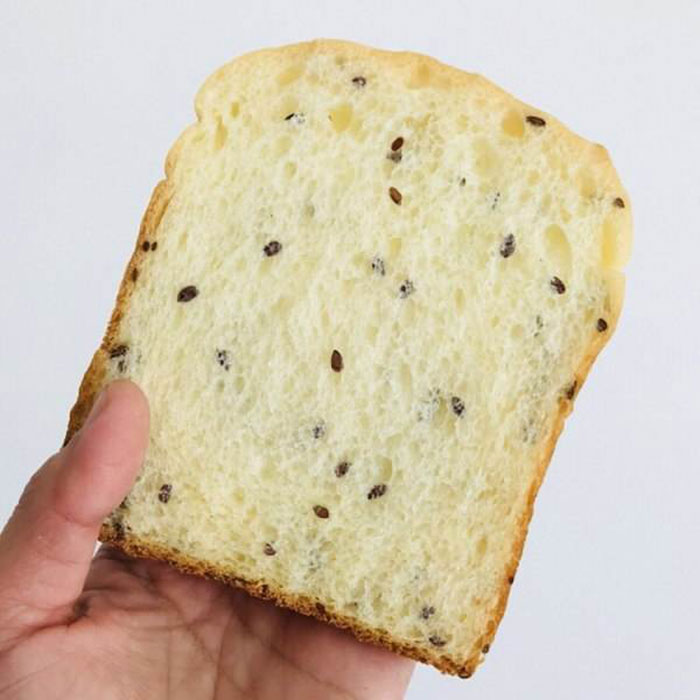 网红吐司技术配方教程全麦红豆奶香水果夹心软面包烘培制作教程插图4