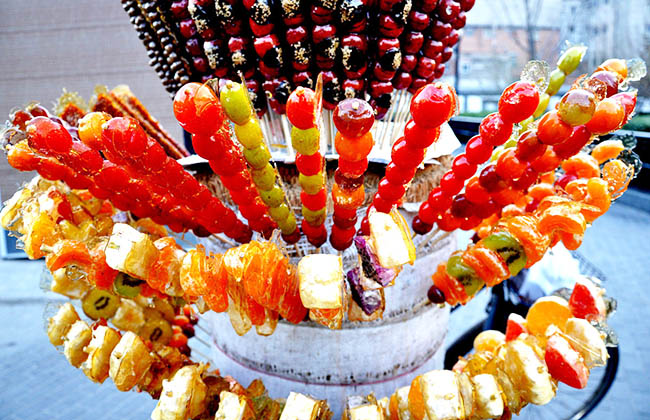 老北京花样冰糖葫芦技术教程熬糖方法制作材料不化做法教程插图5