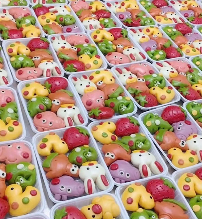 果蔬卡通馒头技术配方教程彩色包子揉面和面制作配方技术教程商用插图6