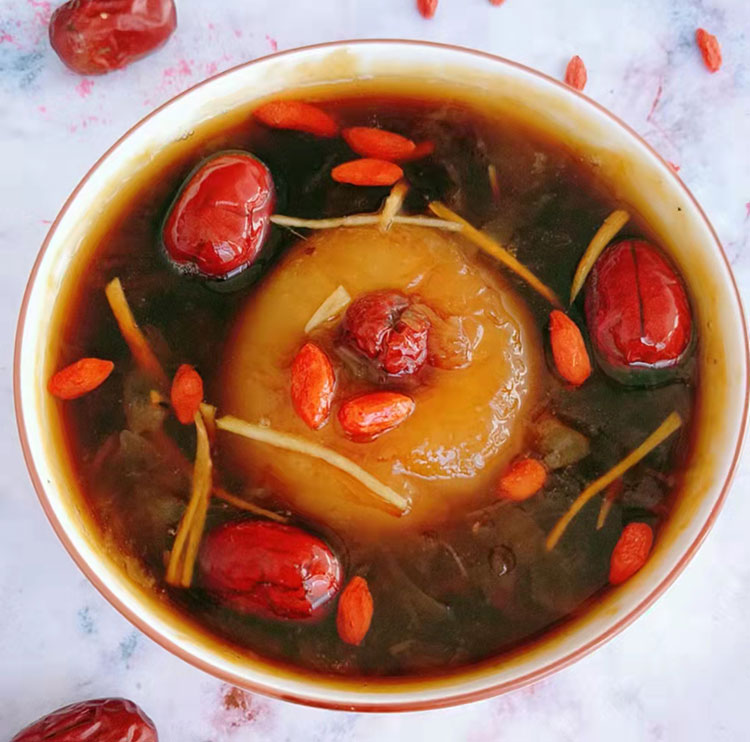 冰糖烤梨技术配方教程滋补甜品烤水果特色小吃制作技术配方教程商用插图6