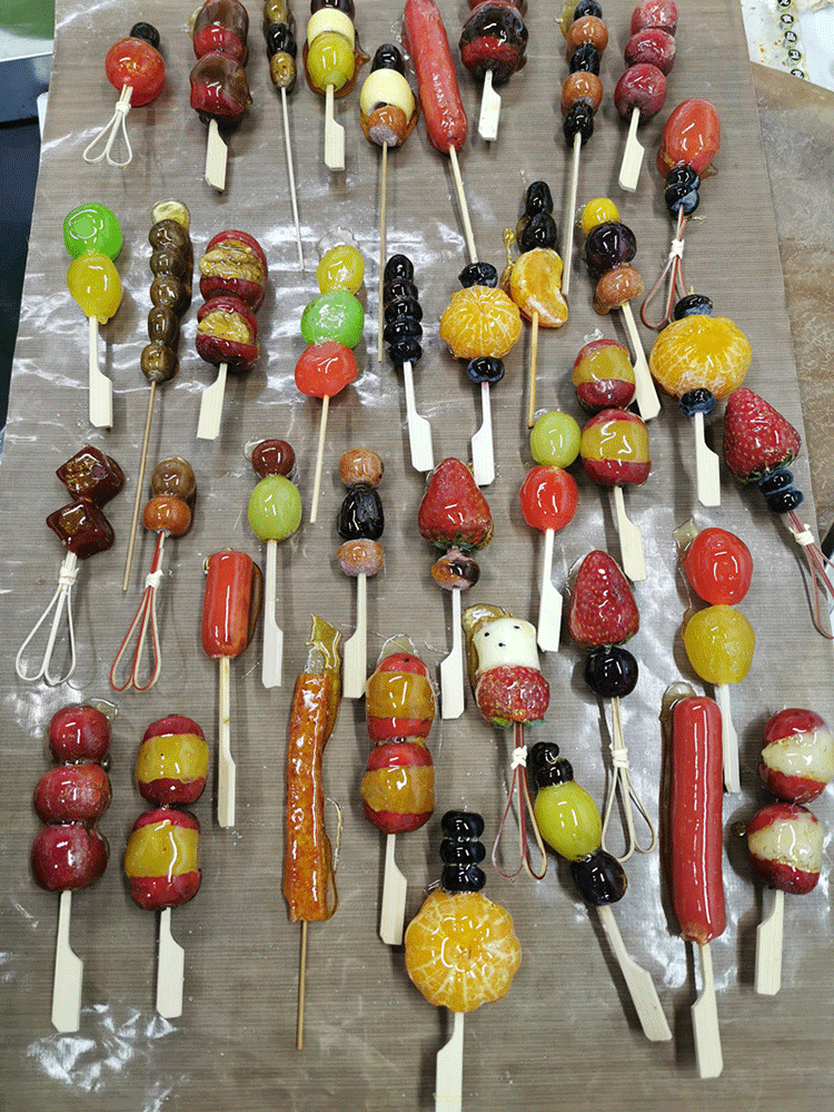 网红喜识同款冰糖葫芦技术教程不化糖小串冰糖葫芦配方视频教学插图7
